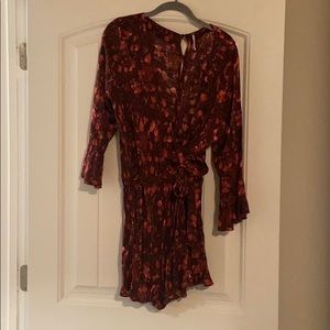 Free People floral romper like new!!!